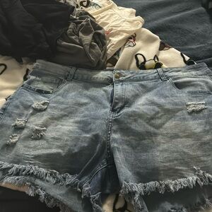 Jean shorts